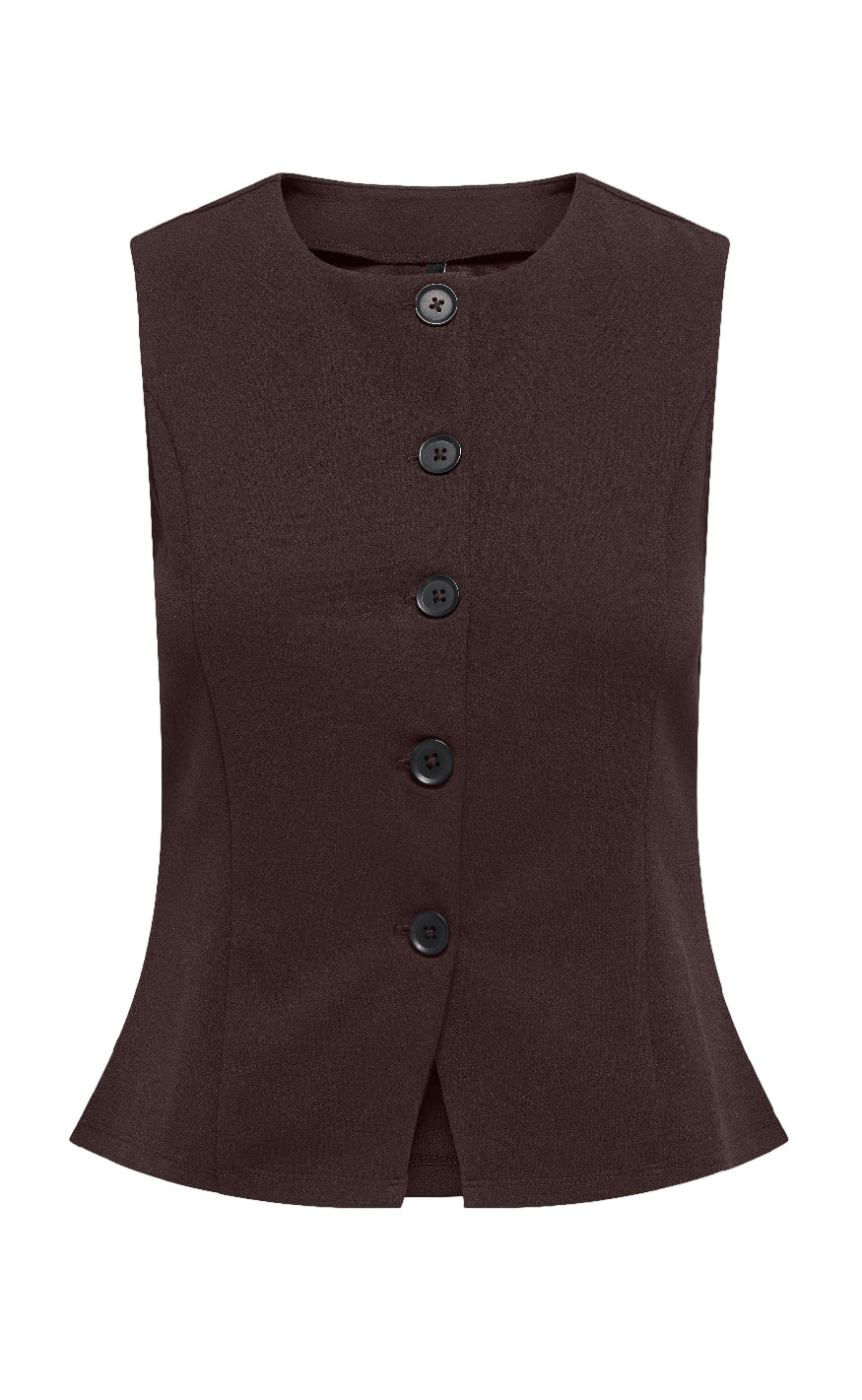 Only Vest Sania Black Coffee