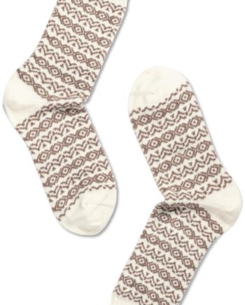 Oroblu Strømper Woman Wool Pattern Off White  Beige