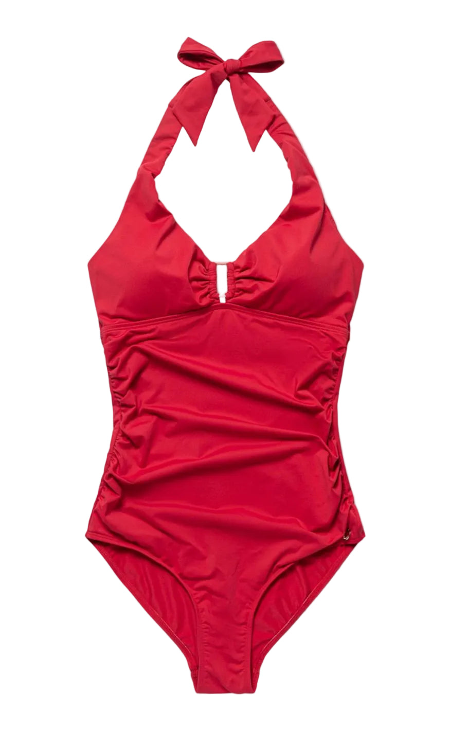 Panos Emporio Badedragt Niovi Lipstick Red
