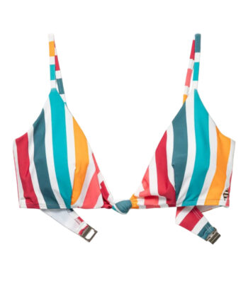 Panos Emporio Bikini Bralette Top Stripe Anthea Multi
