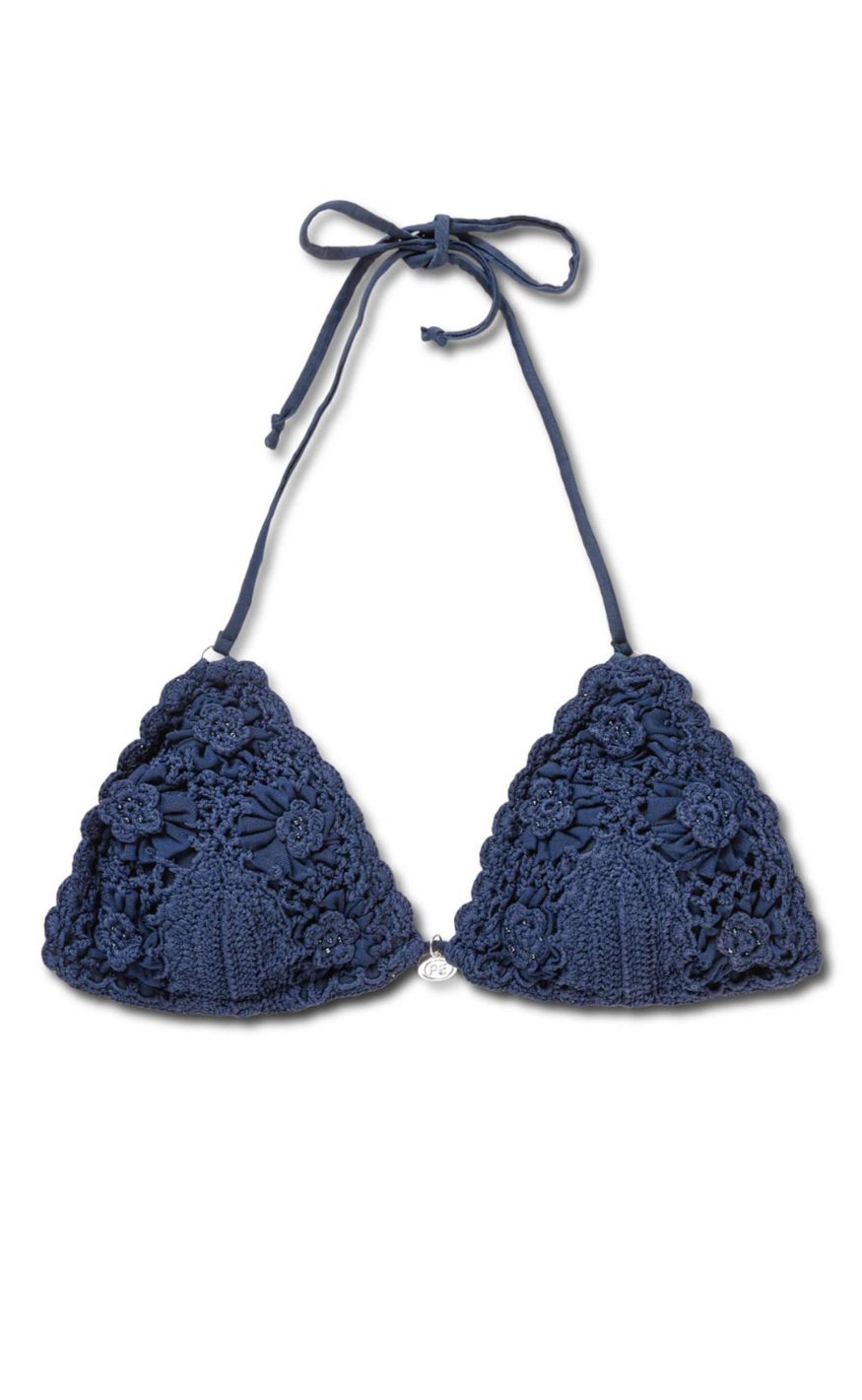 Panos Emporio Bikini Overdel Top Kandia Navy