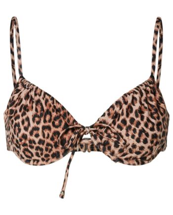 Pieces Bikini Overdel Lippa Black Leo