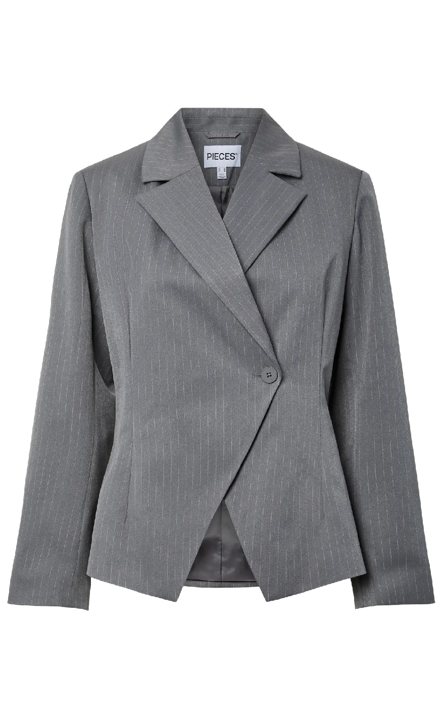 Pieces Blazer Falka Grey Pinstripe