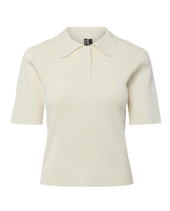 Pieces Bluse  Gera Polo Egret