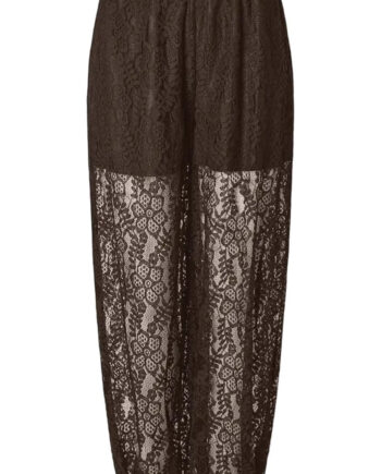 Pieces Bukser Aline Lace Hot Fudge