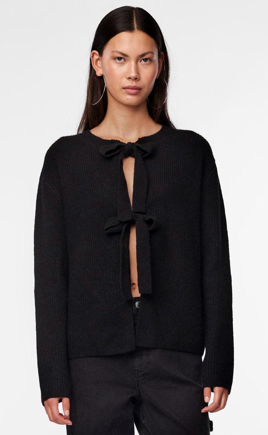 Pieces Cardigan Silly Black
