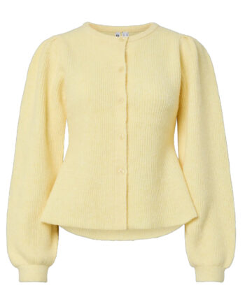 Pieces Cardigan Silly Pale Banana Melange