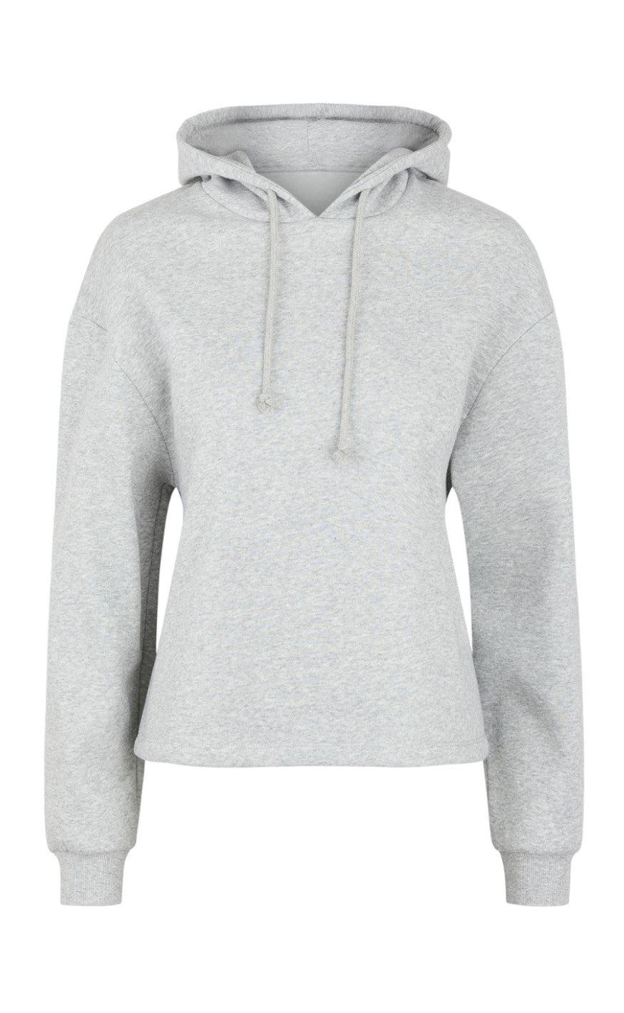 Pieces Hoodie Chilli Light Grey Melange
