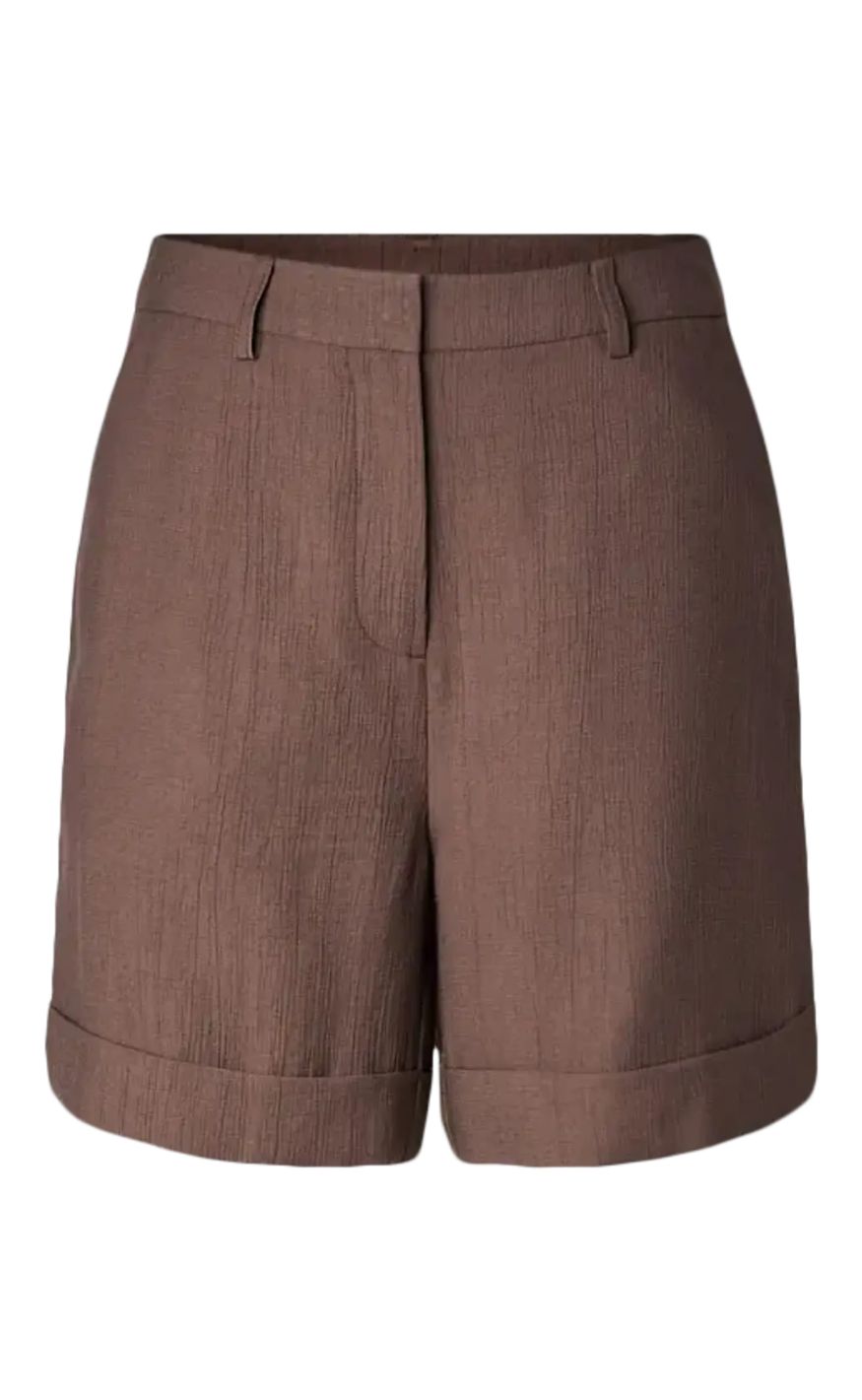 Pieces Shorts Gerry Coffee Quartz