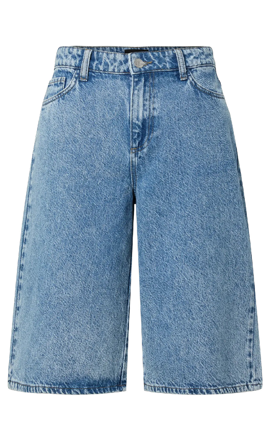 Pieces Shorts Sky Medium Blue Denim