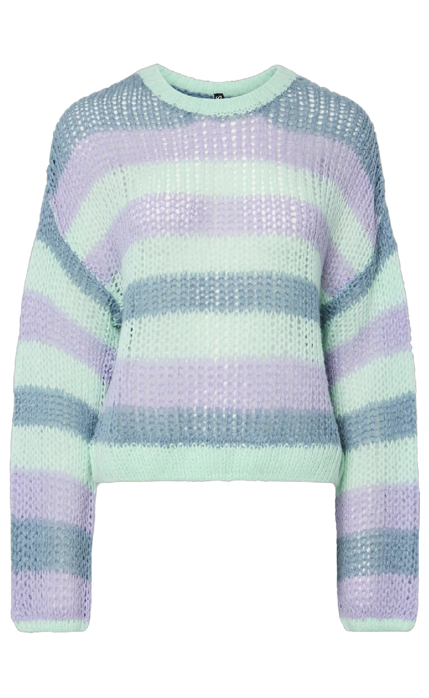 Pieces Strik Hilje Cashmere Blue