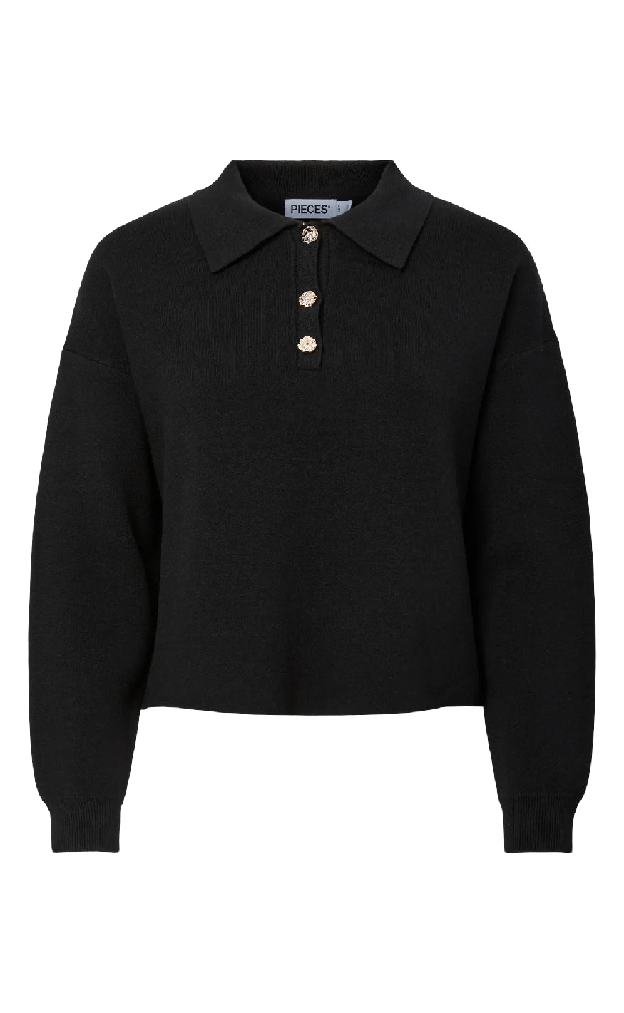 Pieces Strik Jassy Black