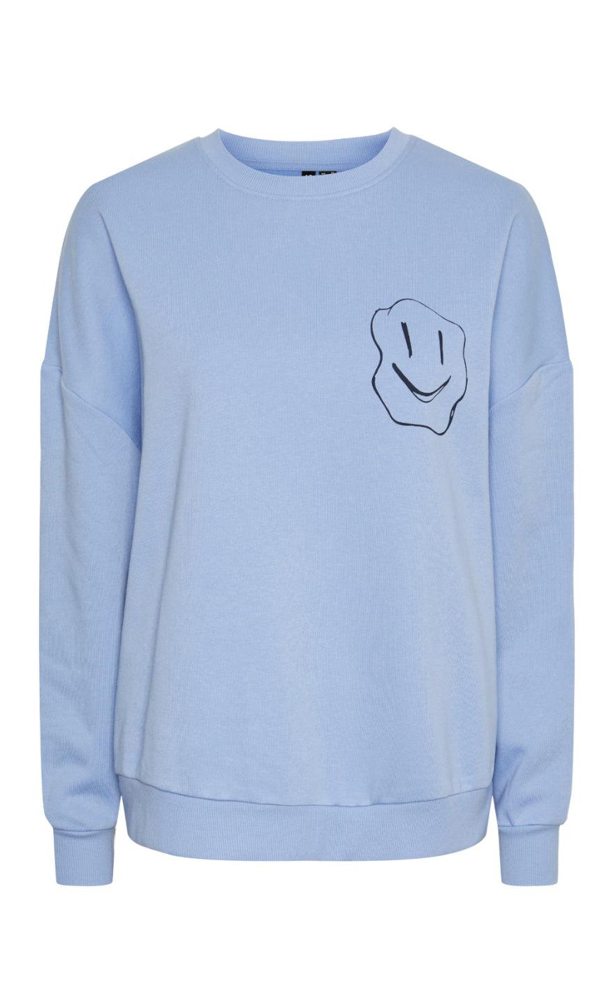 Pieces Sweater Dyllo Hydrangea