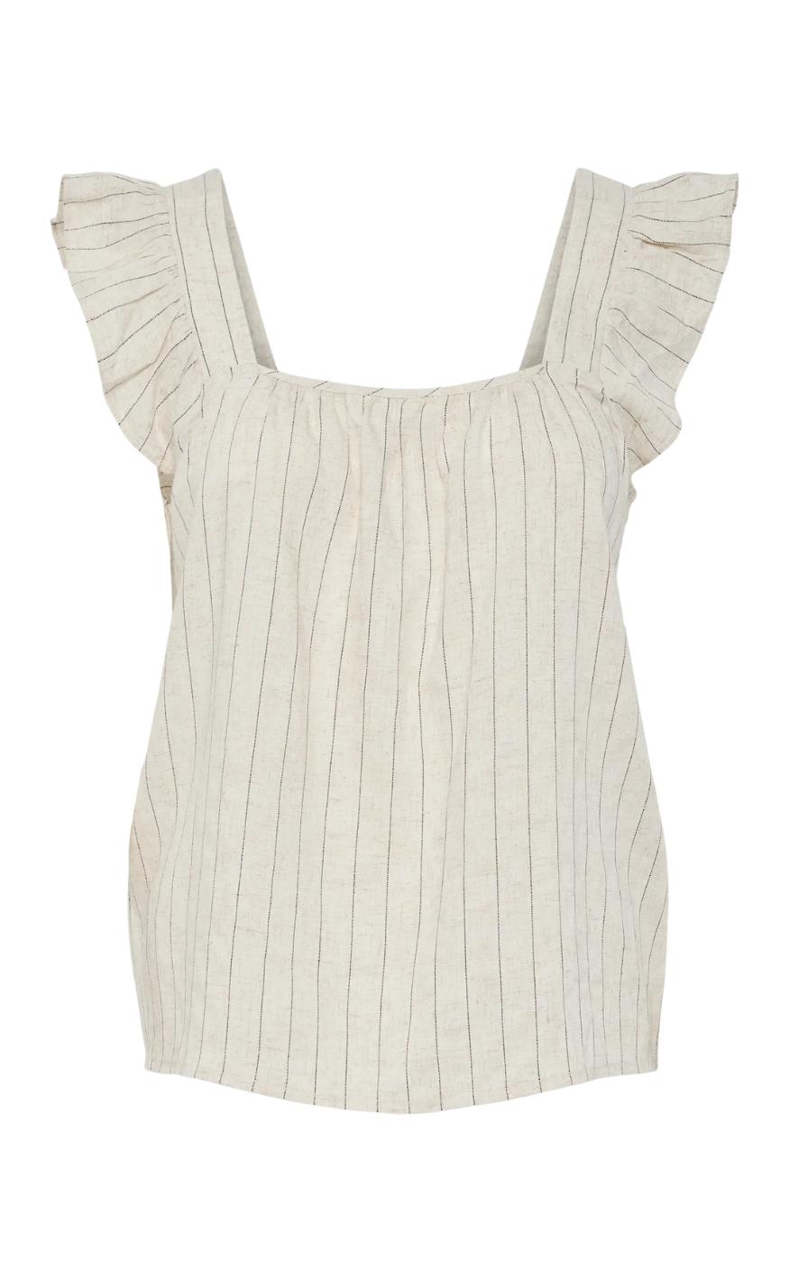 Pieces Top Pia Birch Black