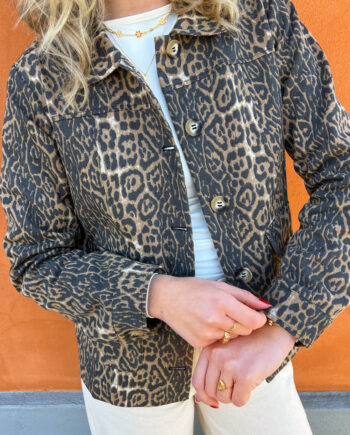 Say Ina Copenhagen Jakke Sica Leopard