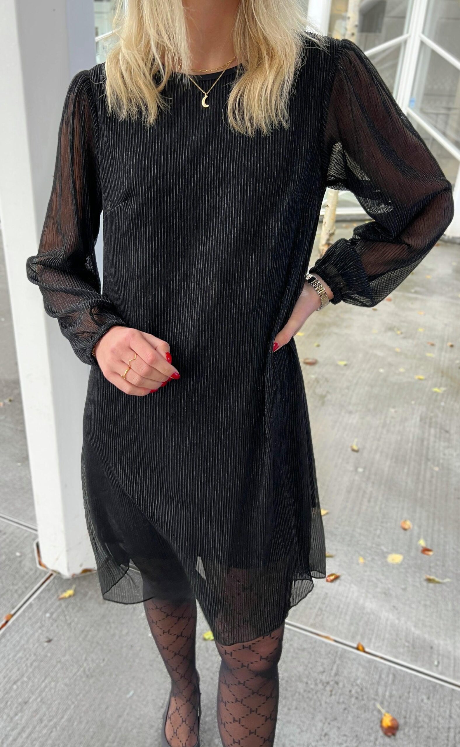 Say Ina Copenhagen Kjole Alma Black Glitter