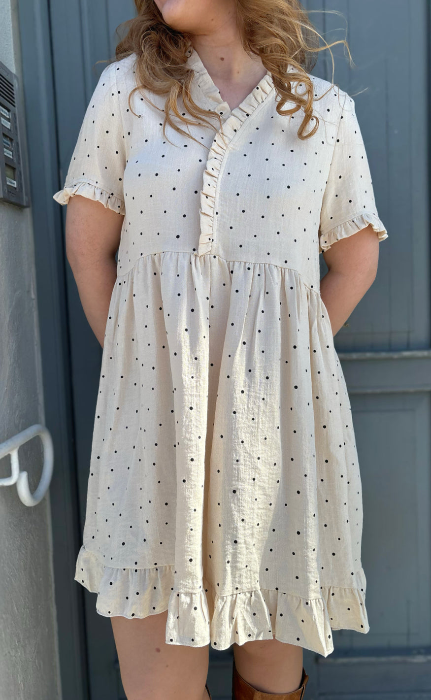 Say Ina Copenhagen Kjole Catja Summer Black Dots