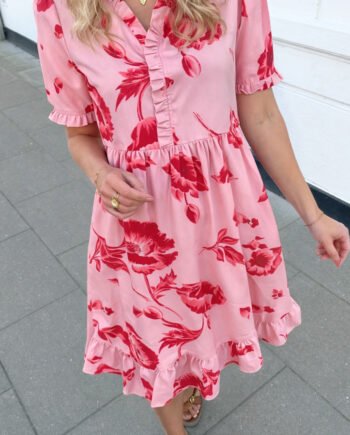 Say Ina Copenhagen Kjole Catja Summer Rosy Flower