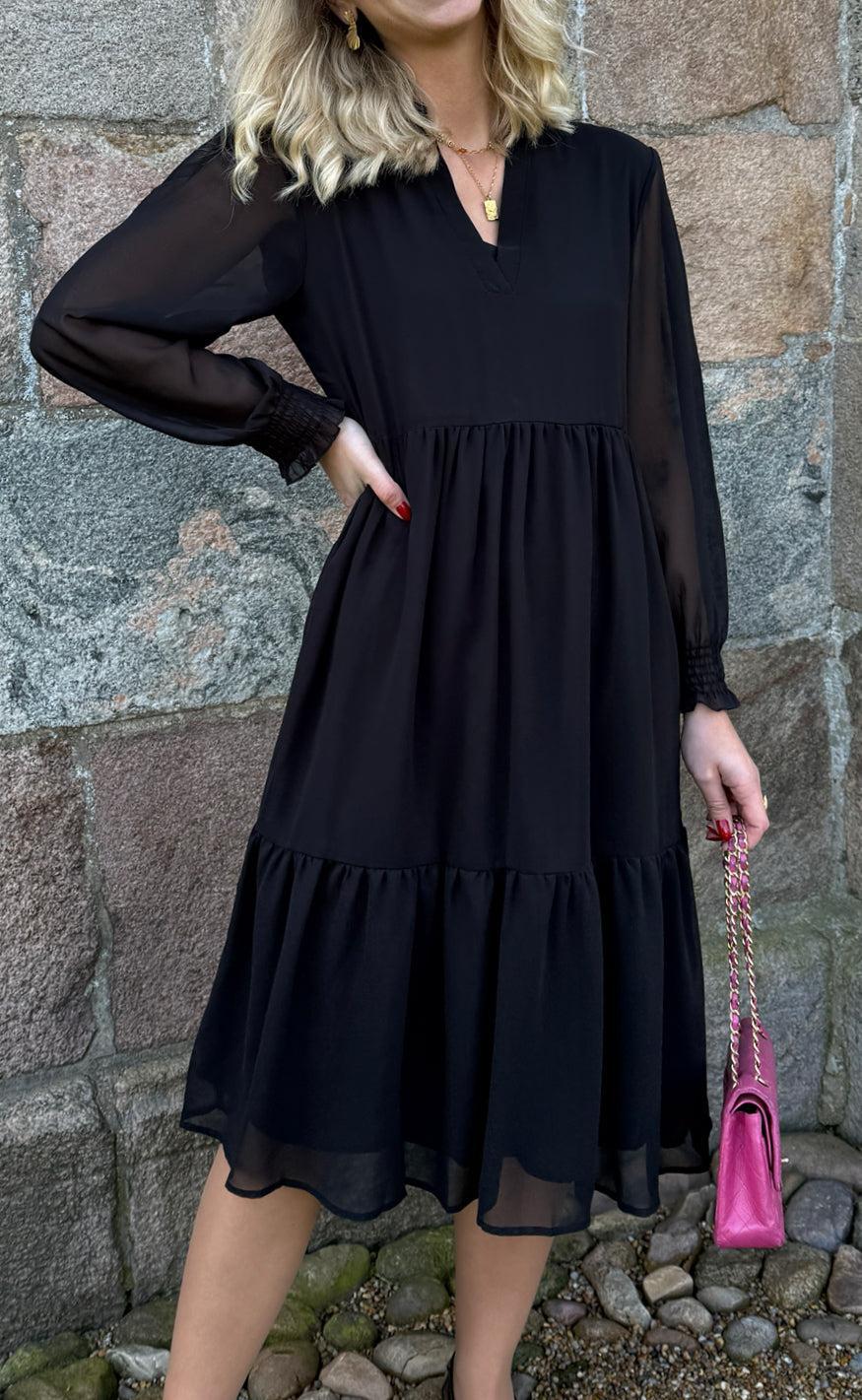 Say Ina Copenhagen Kjole Christel Black