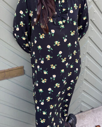 Say Ina Copenhagen Kjole Ella Black    Small Flowers