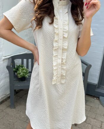 Say Ina Copenhagen Kjole Flora Beige