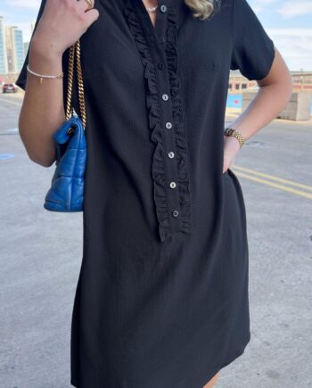 Say Ina Copenhagen Kjole Flora Black