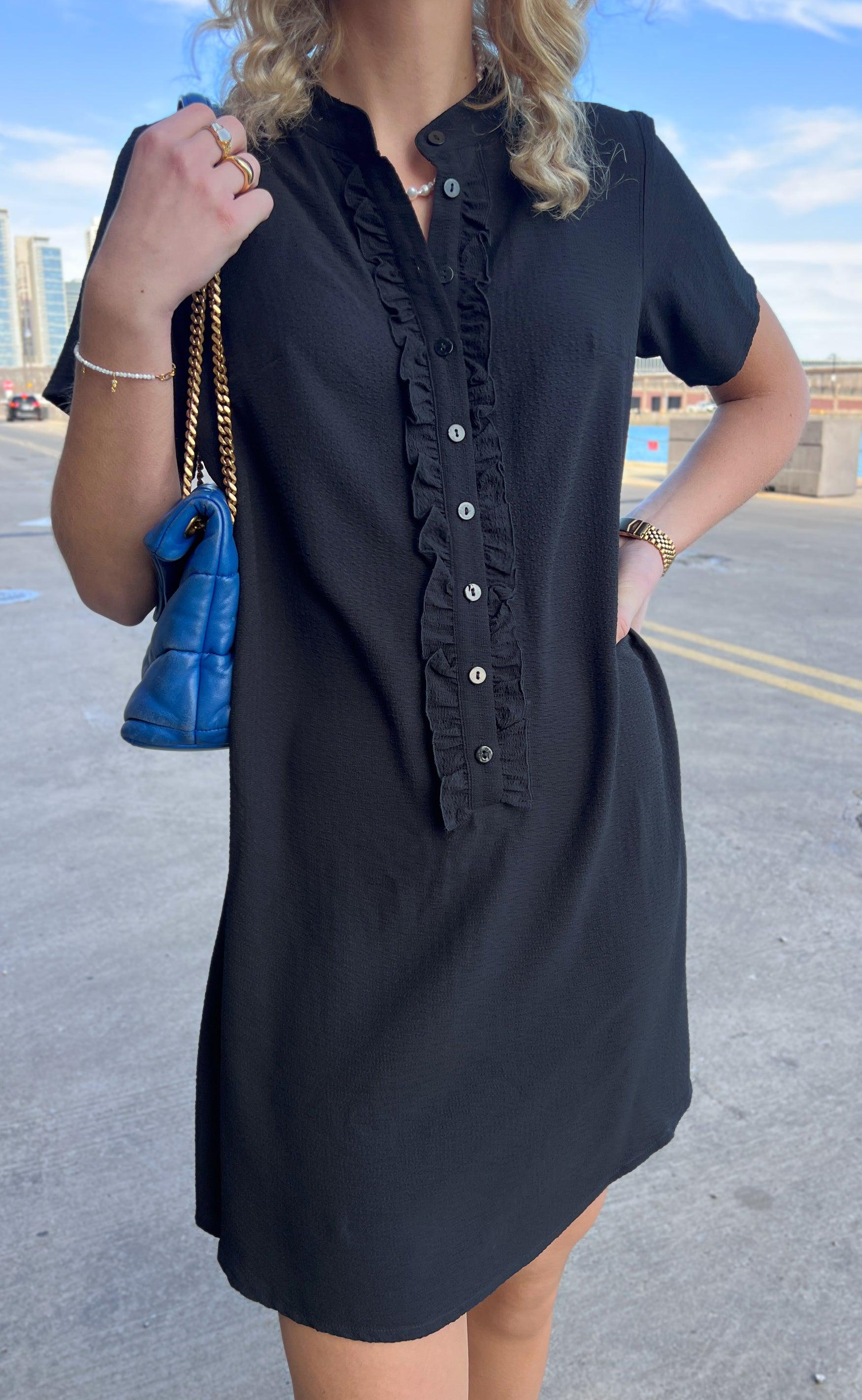 Say Ina Copenhagen Kjole Flora Black
