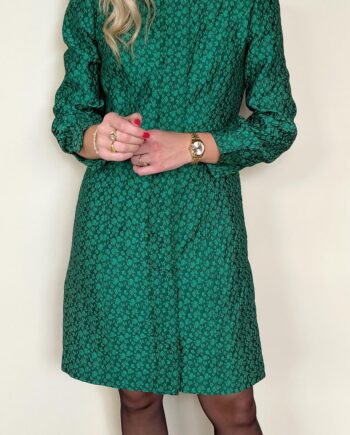 Say Ina Copenhagen Kjole Ines Green Flower