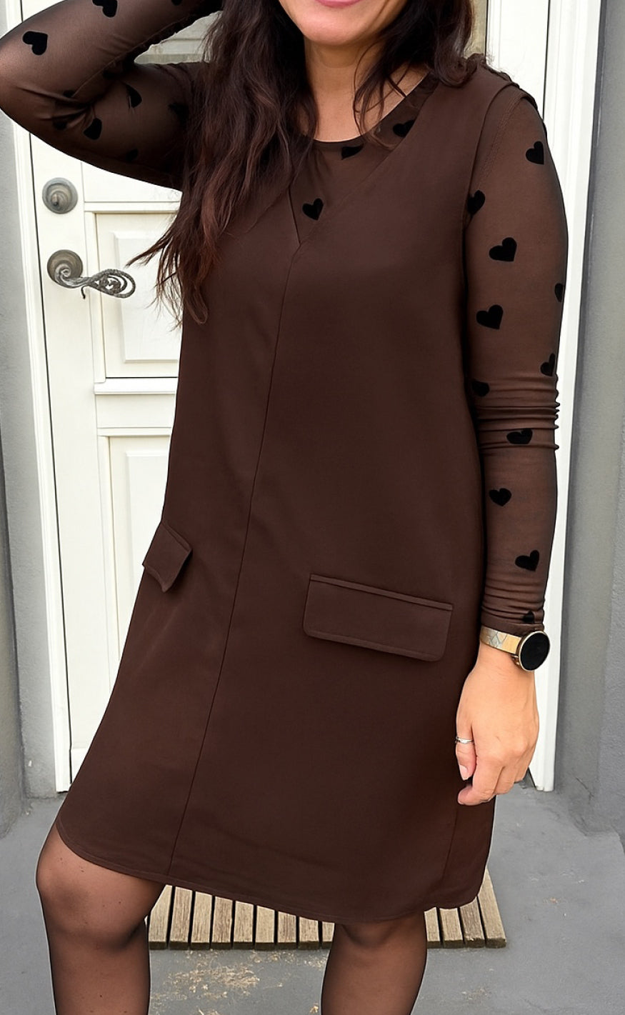 Say Ina Copenhagen Kjole Jessi Spencer Dark Brown