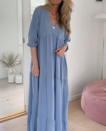 Say Ina Copenhagen Kjole Laura Dusty Blue