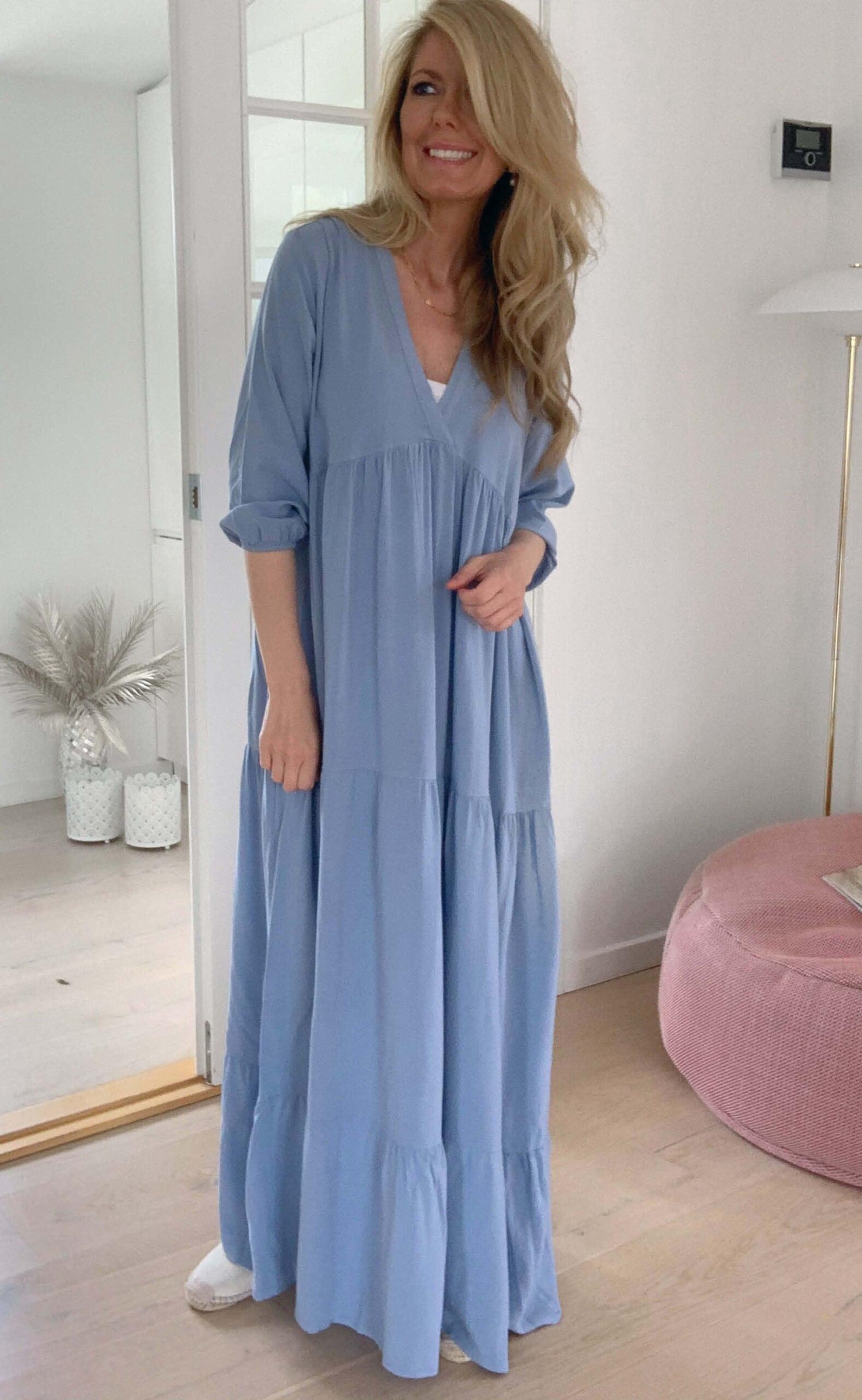 Say Ina Copenhagen Kjole Laura Dusty Blue