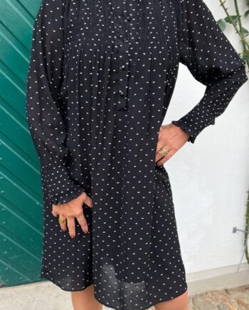 Say Ina Copenhagen Kjole Natalia Black    Dots