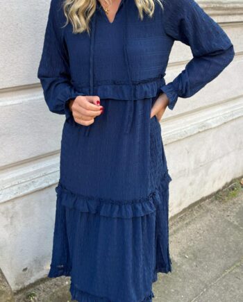 Say Ina Copenhagen Kjole Pam Navy Blue