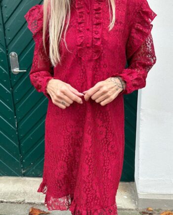 Say Ina Copenhagen Kjole Pia Lace Bordeaux