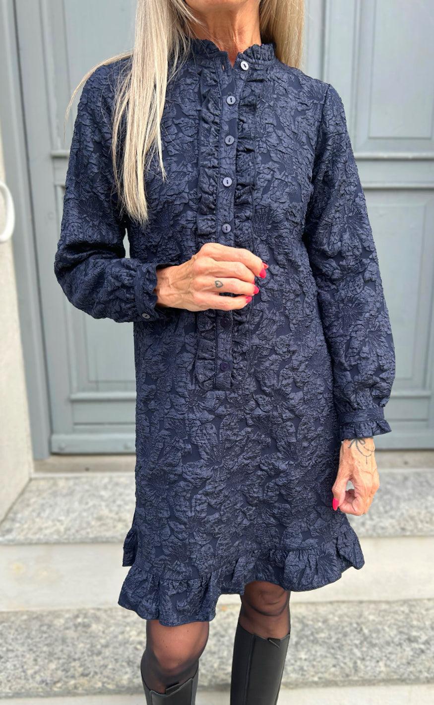 Say Ina Copenhagen Kjole Roxie Navy Blue