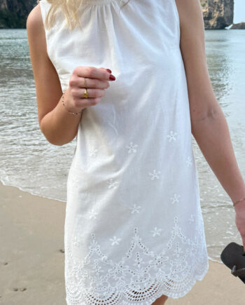 Say Ina Copenhagen Kjole Silja White Broderie Anglaise