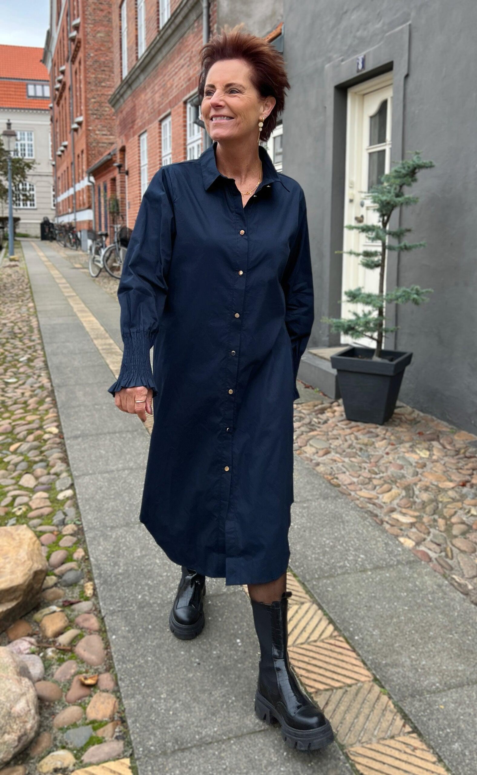 Say Ina Copenhagen Kjole Vera Midnight Blue