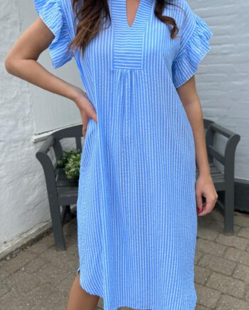 Say Ina Copenhagen Kjole Winnie Blue Striped