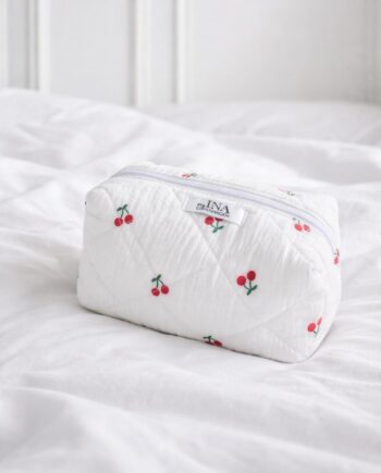 Say Ina Copenhagen Makeup Taske Small White    Cherreis