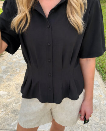 Say Ina Copenhagen Mille Blouse  Black