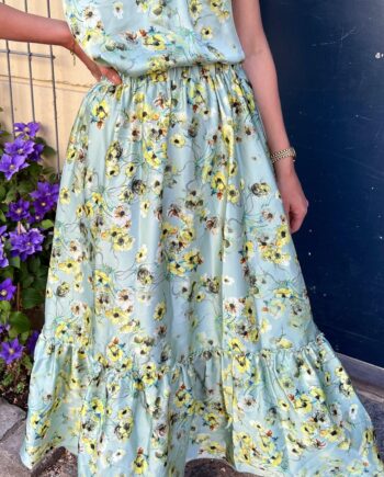 Say Ina Copenhagen Nederdel Hanna Green Summer