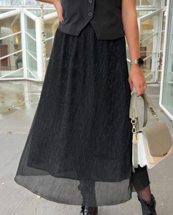 Say Ina Copenhagen Nederdel Hanne Black Glitter