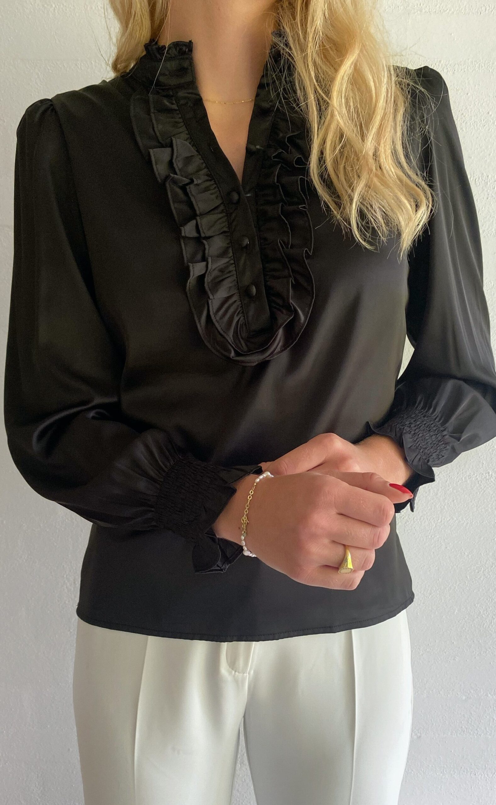 Say Ina Copenhagen Skjorte Cami Black
