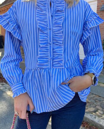 Say Ina Copenhagen Skjorte Frida Dark Blue Striped