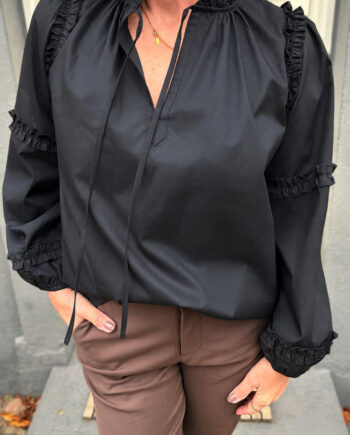 Say Ina Copenhagen Skjorte Lisea Black