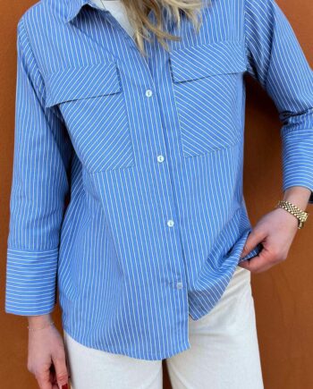 Say Ina Copenhagen Skjorte Lucy Blue Striped