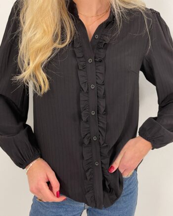 Say Ina Copenhagen Skjorte Luxi Black