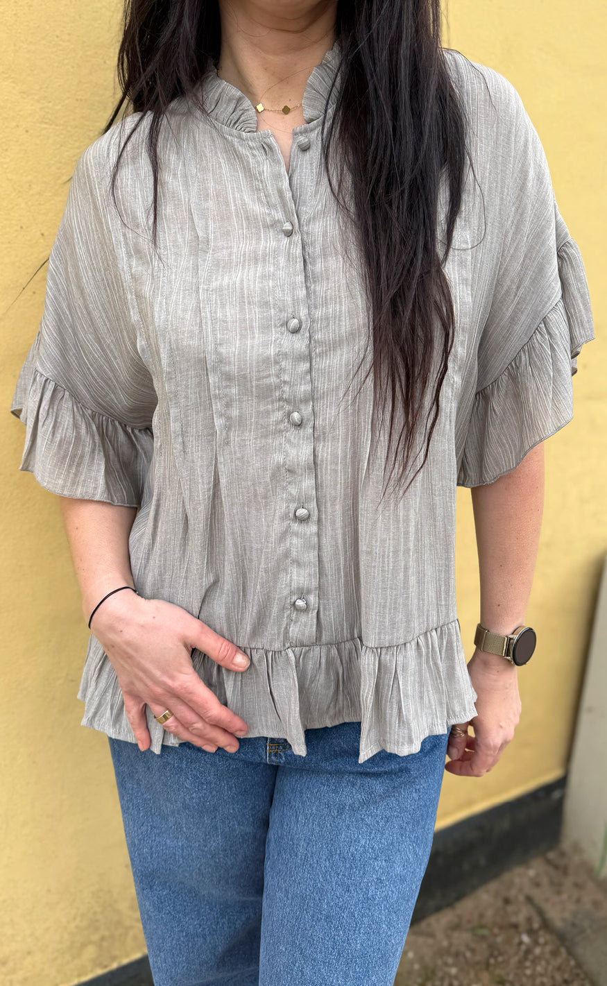 Say Ina Copenhagen Skjorte Michela Greyish