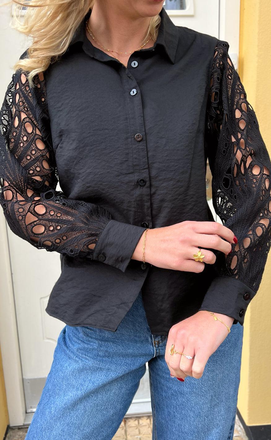 Say Ina Copenhagen Skjorte Mitty Black