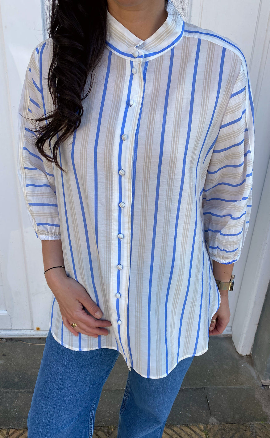 Say Ina Copenhagen Skjorte Selma Striped